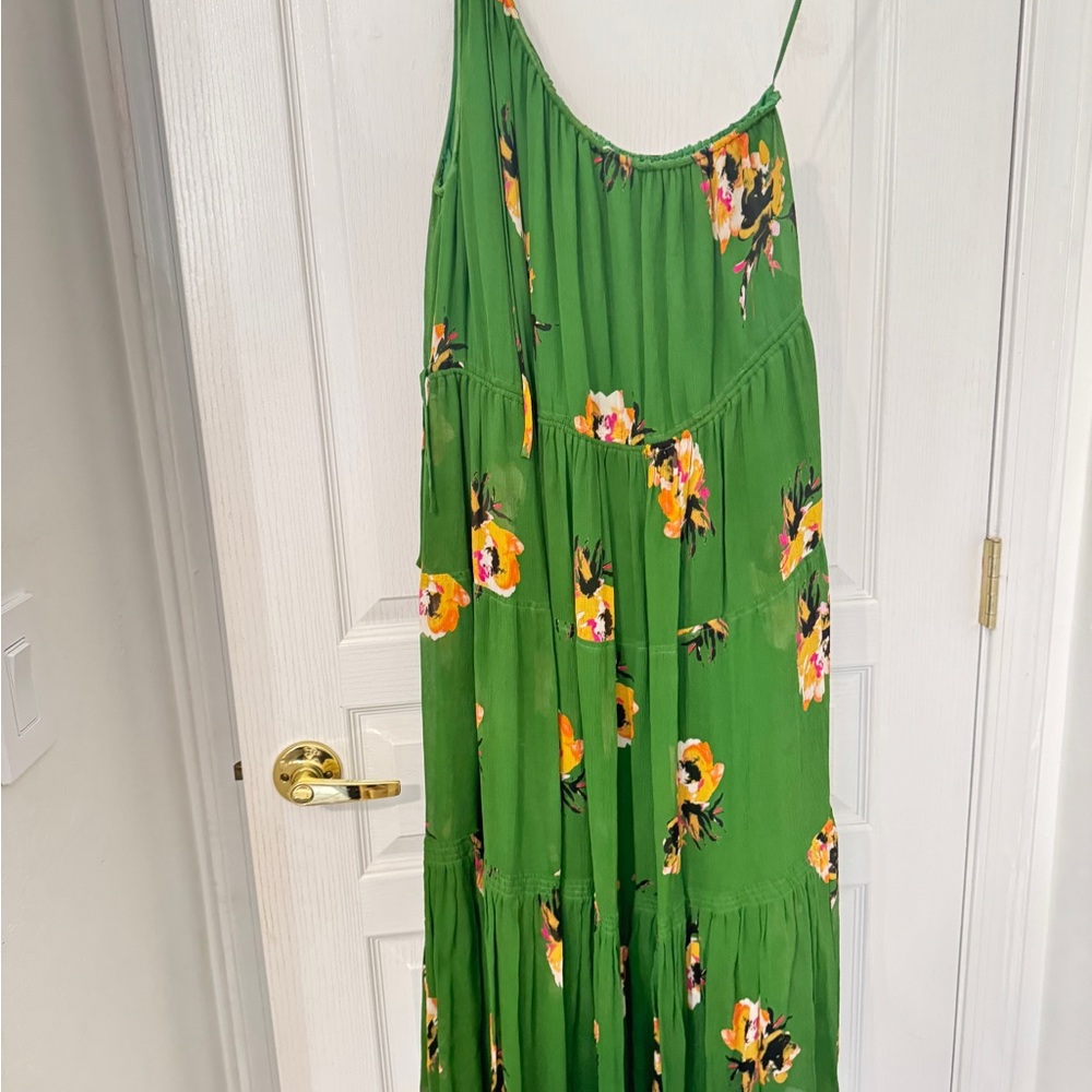 PatBO Flower   Green Midi  Dress